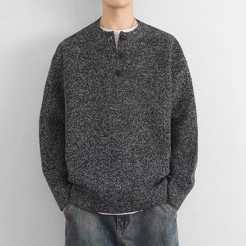 Street Fashion Milan - Fur Collar Pullovers Anime Rabbit Mens