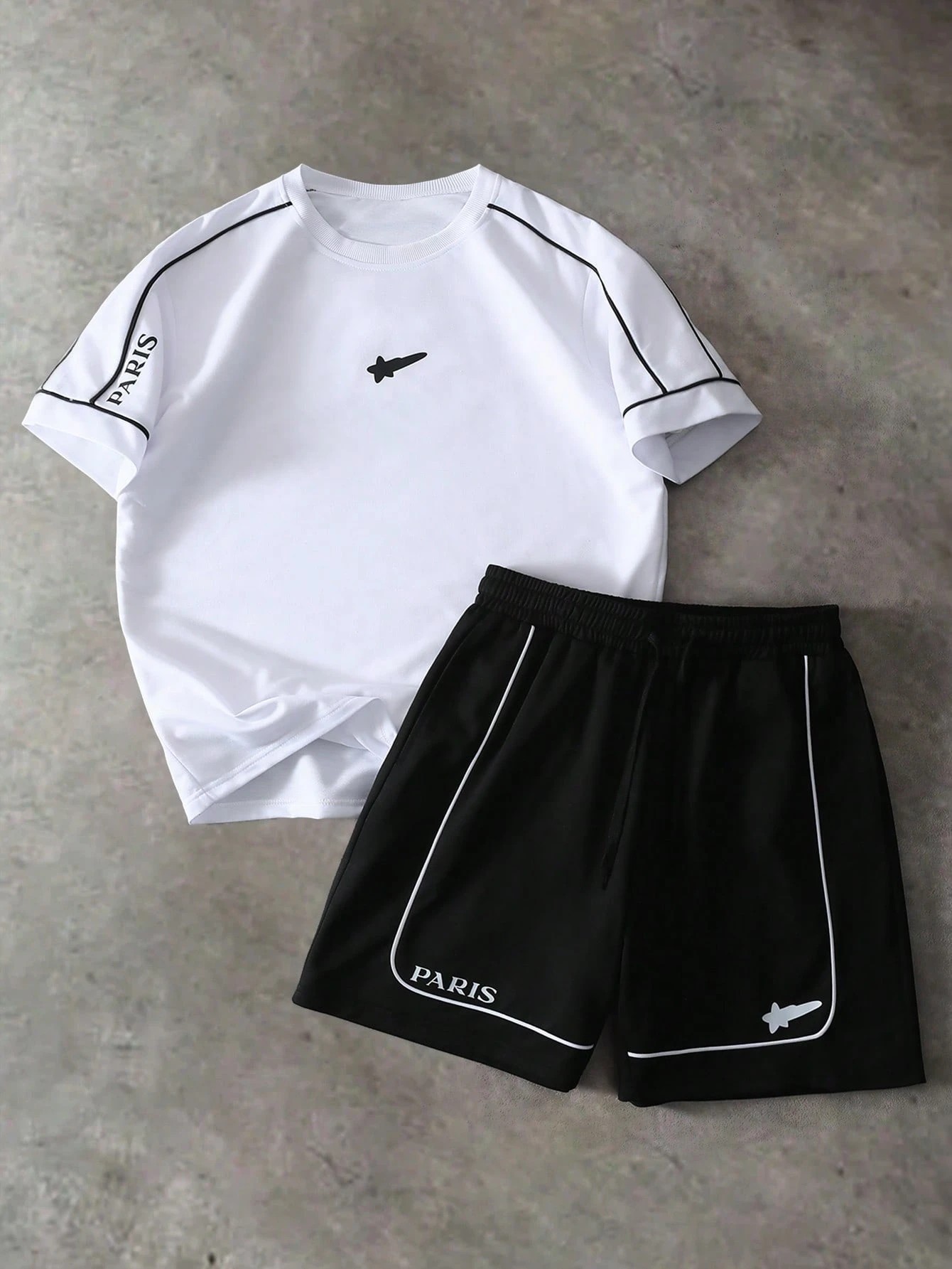 Street Fashion China - 2026 Summer New Men's Short-Sleeved Shorts