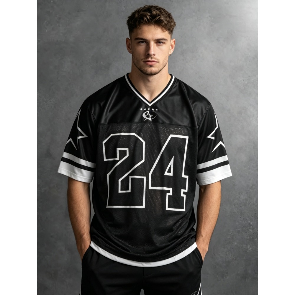 Street Fashion News - 2026 Summer New Men's V-Neck T-Shirt