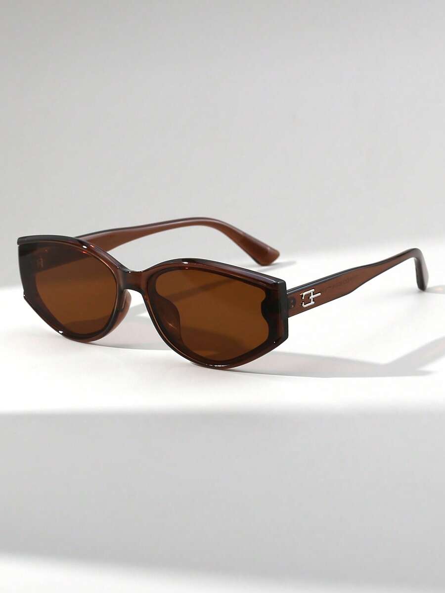 Street Fashion Vintage - 1 Pair Women Vintage Cat-Eye Fashionable