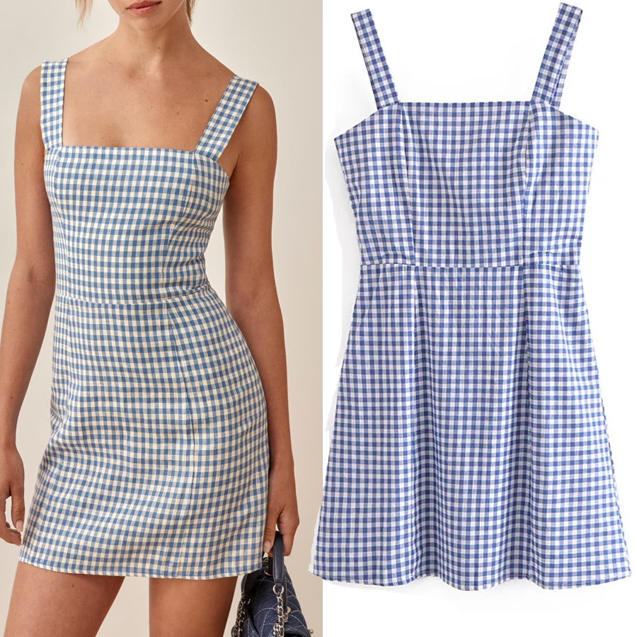 Street Fashion Outlet - June WMDR Outlet Tagless R1101 Plaid