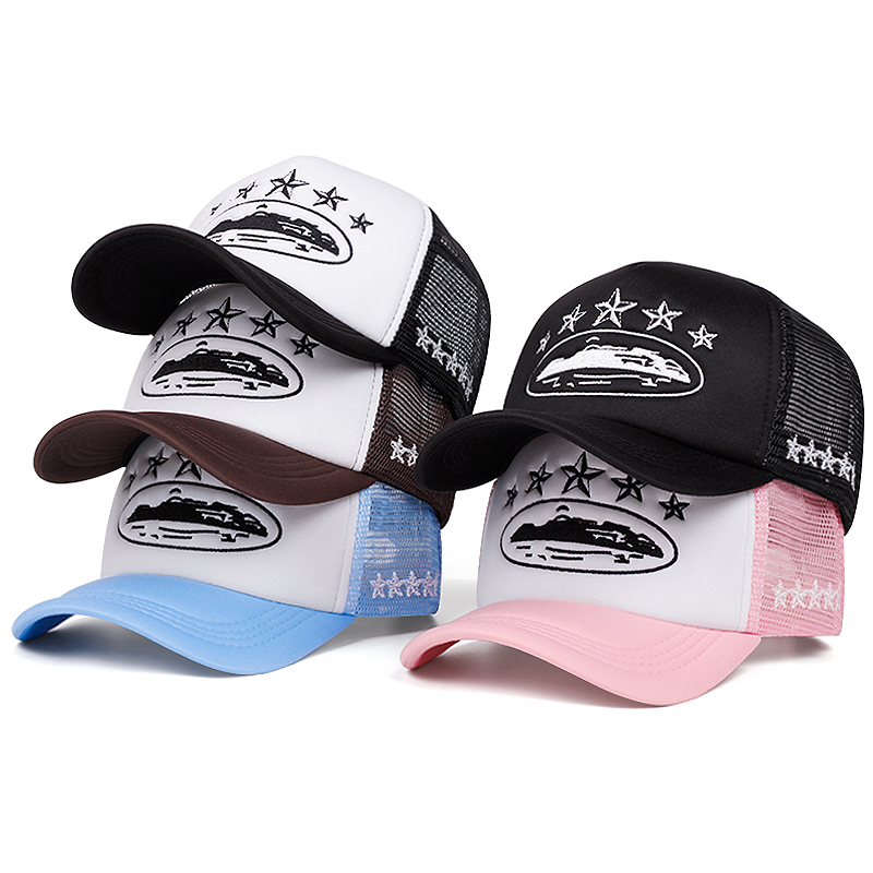 Baseball Cap Fitted - 2025 New Five Star Embroidered Men's