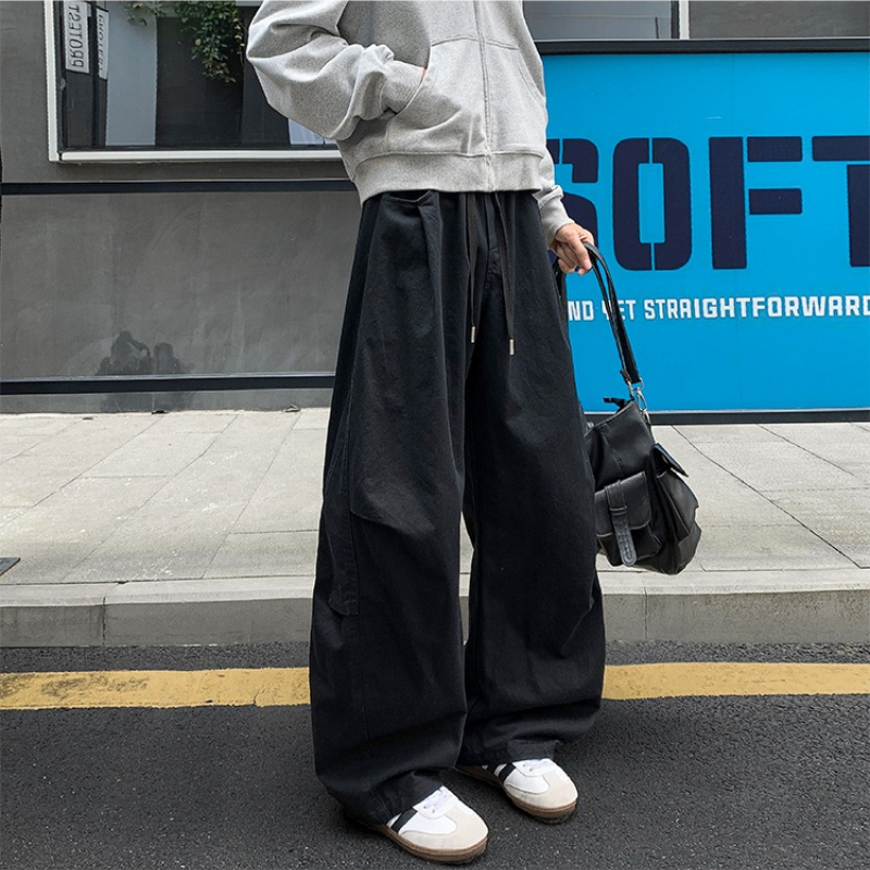 Street Fashion News - Japanese Style Streetwear Pants Men Loose