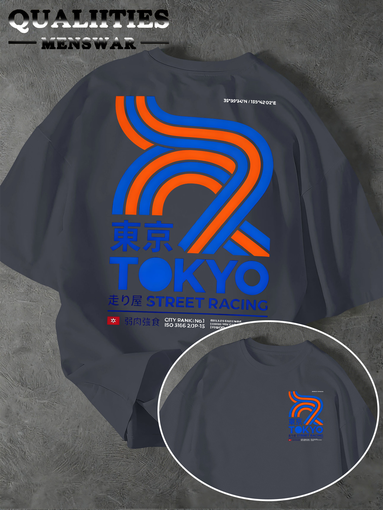 Summer Men's Street Trendy Fas - Street Fashion Tokyo のレビューと価格