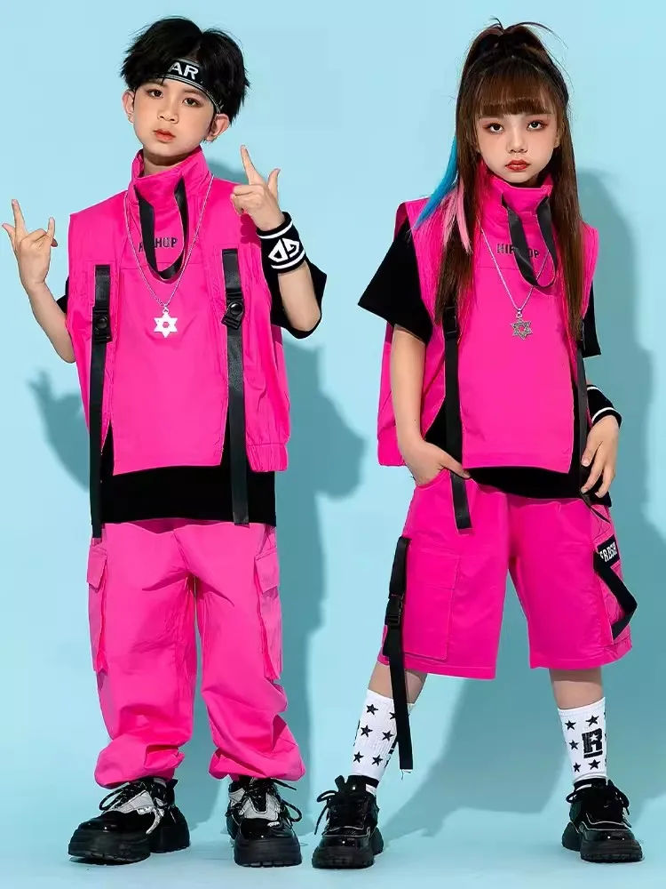 Children Hip Hop Costume Boys  - Street Fashion Boy のレビューと価格