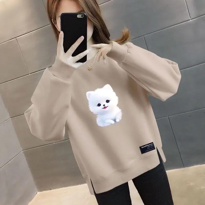 Thickened Fleece Oversize Loos - Oversized Crewneck Fleece のレビューと価格