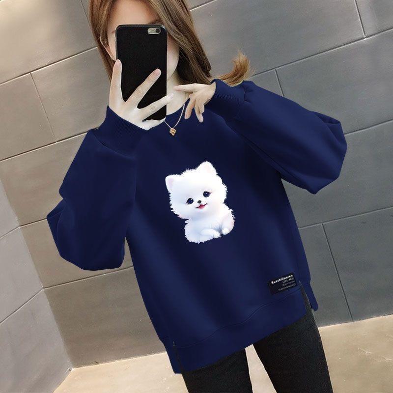 Thickened Fleece Oversize Loos - Oversized Crewneck Fleece のレビューと価格