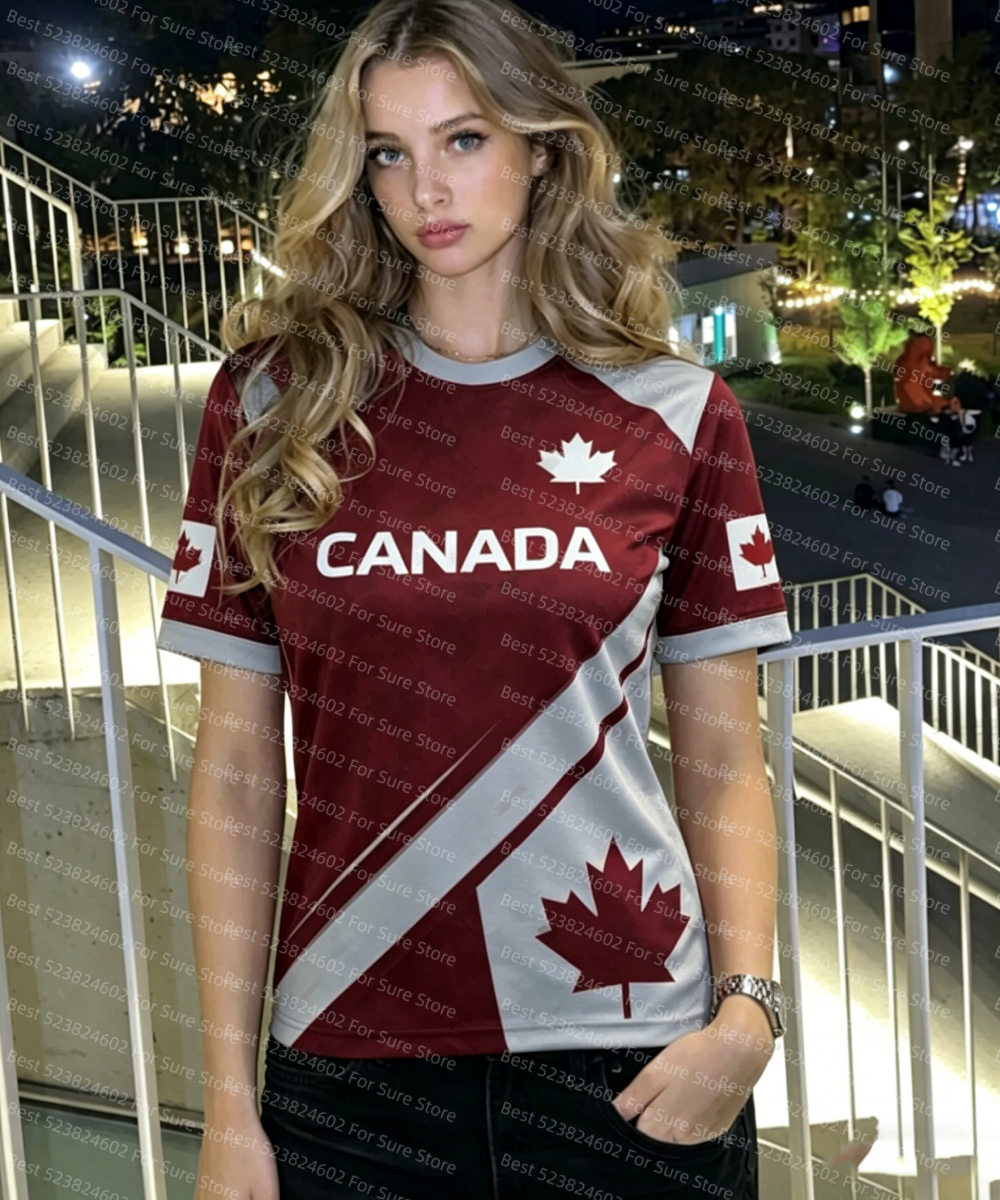 Summer Canada Soccer T shirt J - Street Fashion Canada のレビューと価格