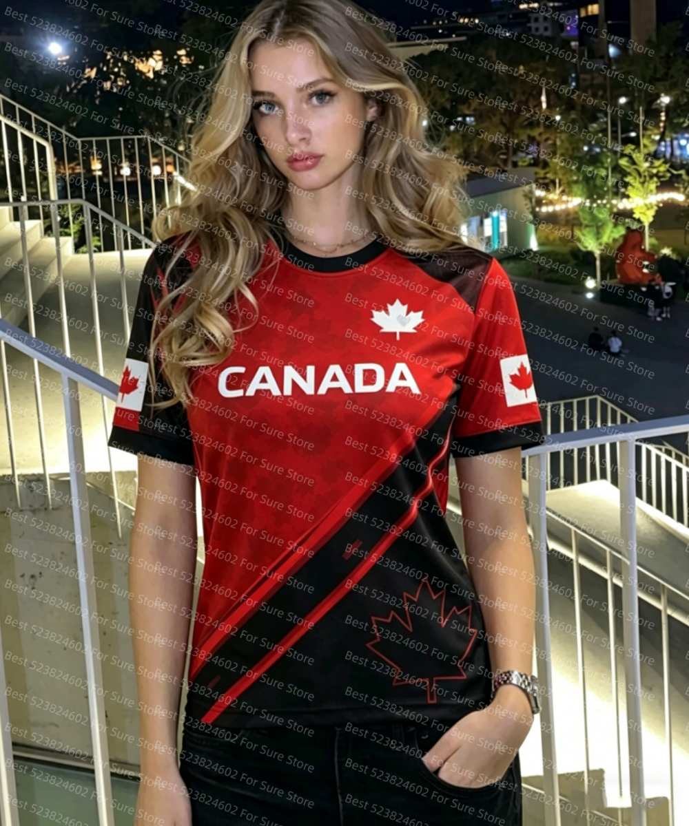 Summer Canada Soccer T shirt J - Street Fashion Canada のレビューと価格