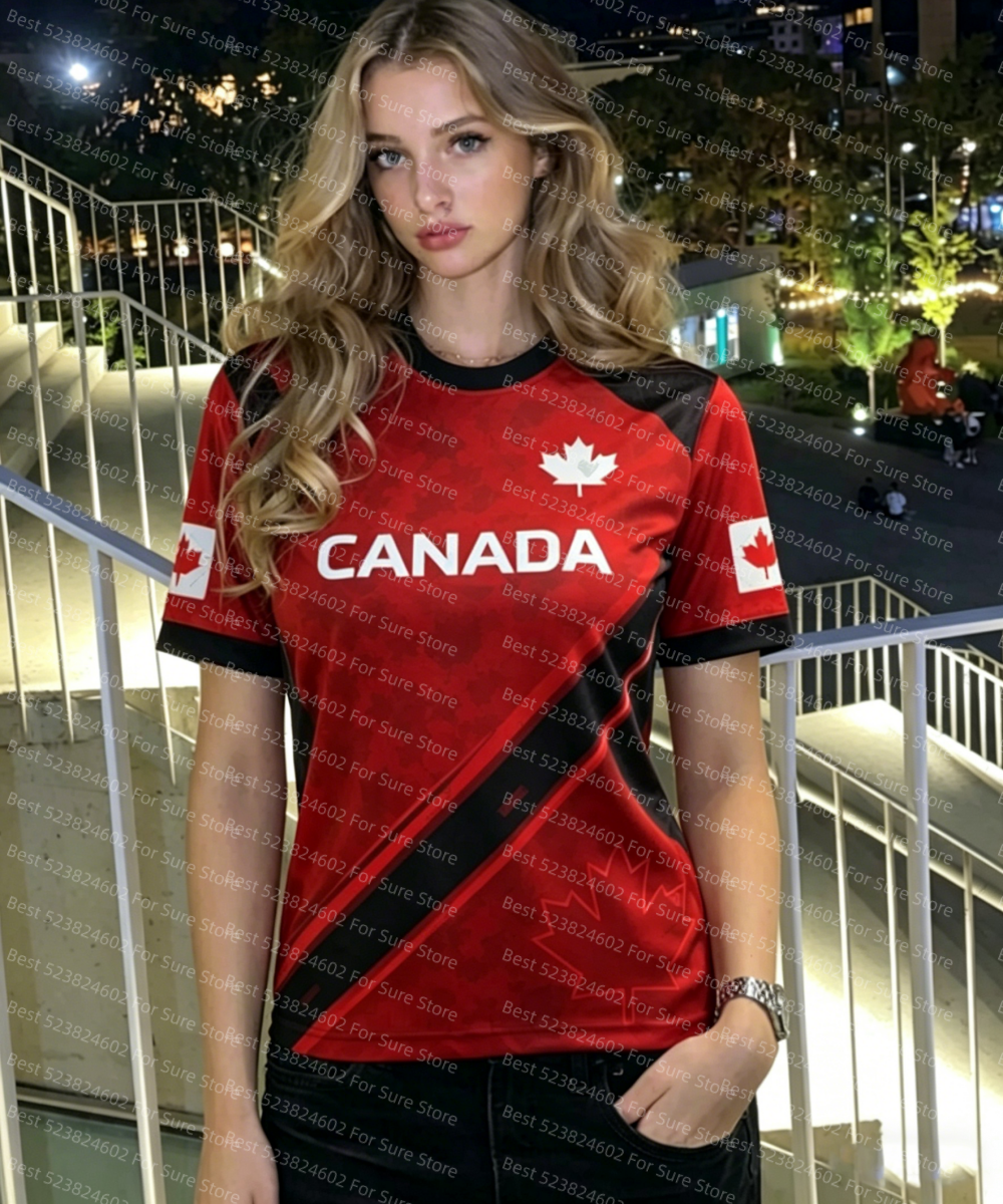 Summer Canada Soccer T shirt J - Street Fashion Canada のレビューと価格