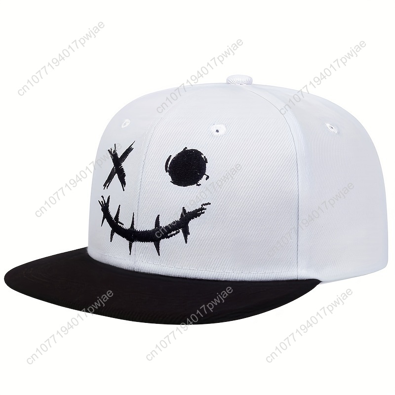 Men's Smile Face Hip Hop  - Baseball Cap Fitted のレビューと価格