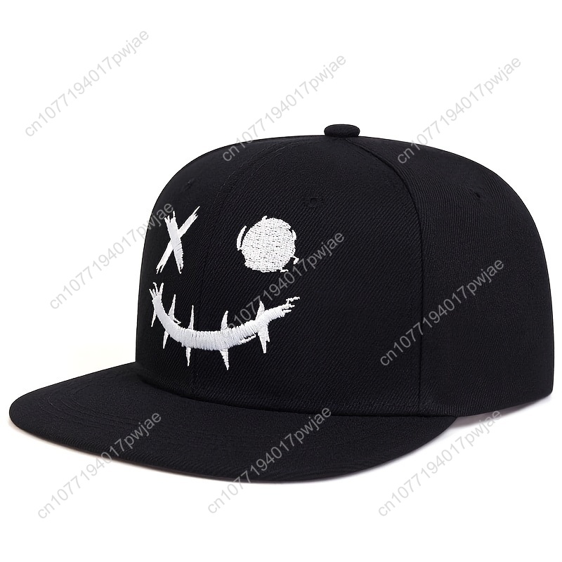 Men's Smile Face Hip Hop  - Baseball Cap Fitted のレビューと価格