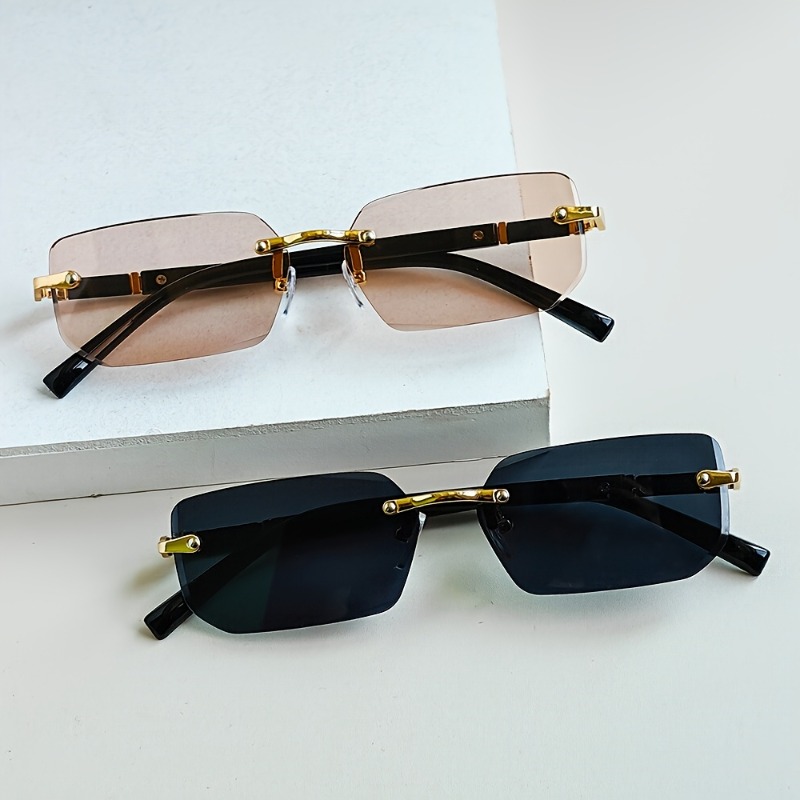 2-Pack Vintage Rimless Couple  - Street Fashion Shoot のレビューと価格