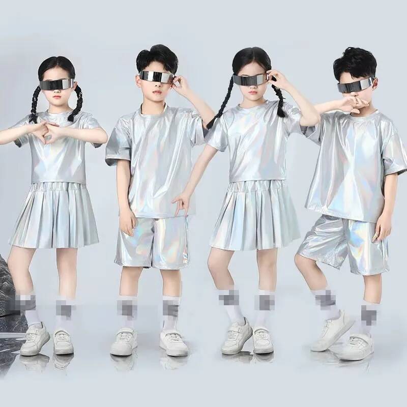 Boys and Girls Hip-hop Set Sil - Street Fashion Boy のレビューと価格