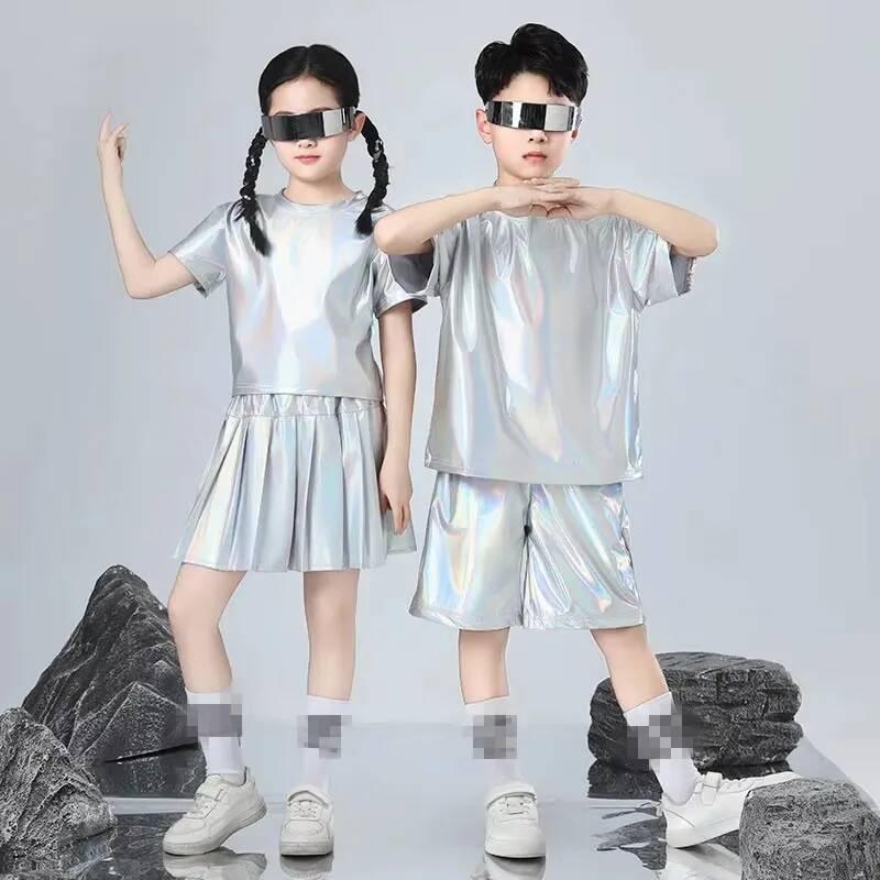 Boys and Girls Hip-hop Set Sil - Street Fashion Boy のレビューと価格