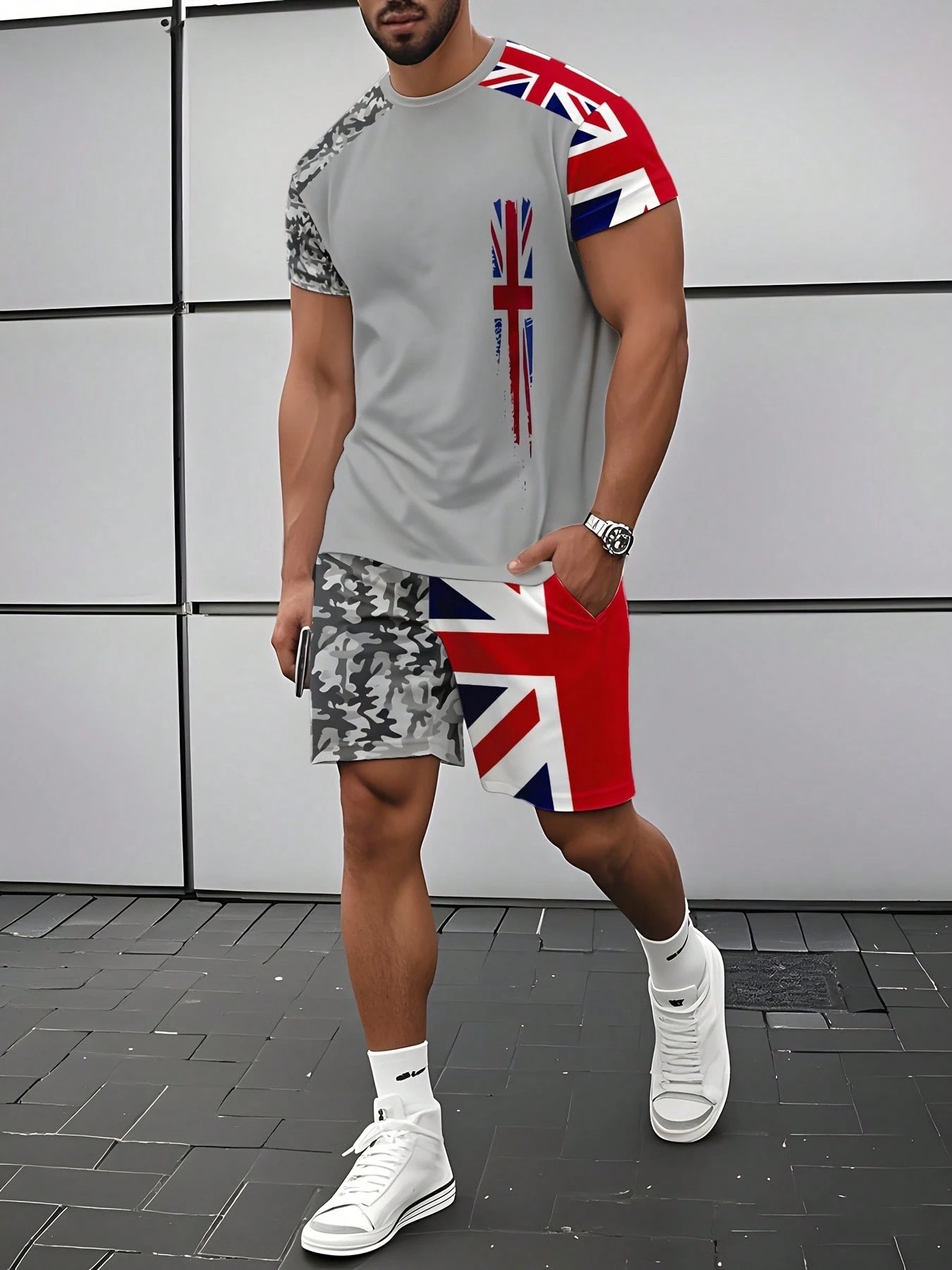 2026 Summer New Men's Short-Sl - Street Fashion China のレビューと価格