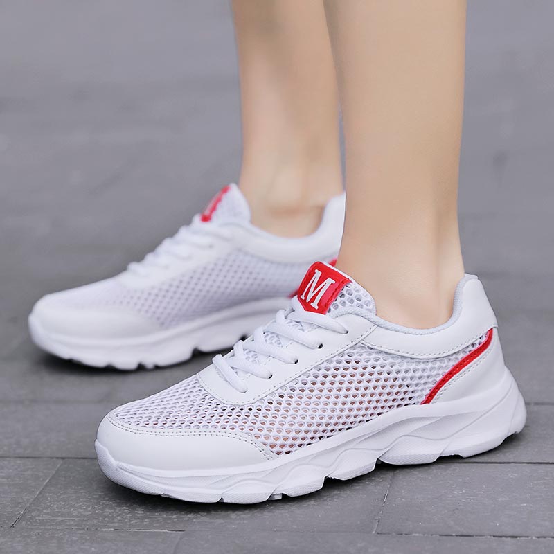 Summer Breathable Sneakers Wom - Street Fashion Outlet のレビューと価格