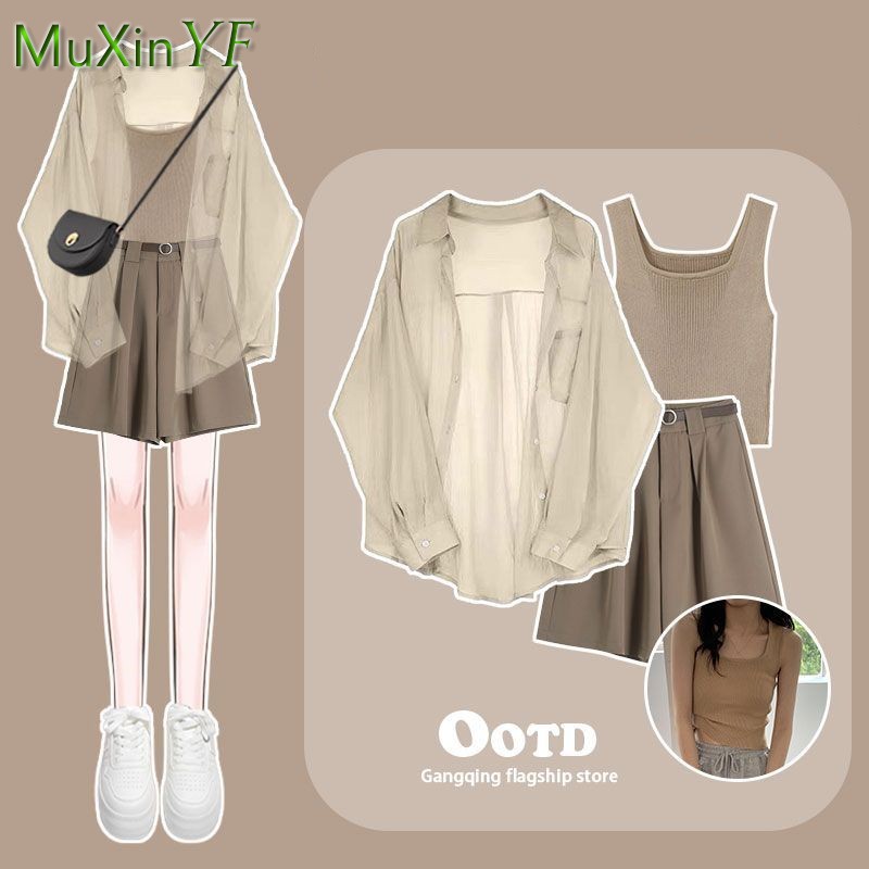 Women's Summer Shorts Suit 202 - Street Fashion Korean のレビューと価格