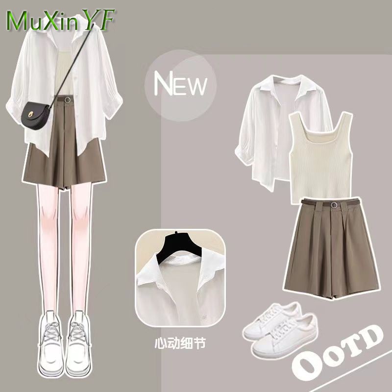 Women's Summer Shorts Suit 202 - Street Fashion Korean のレビューと価格