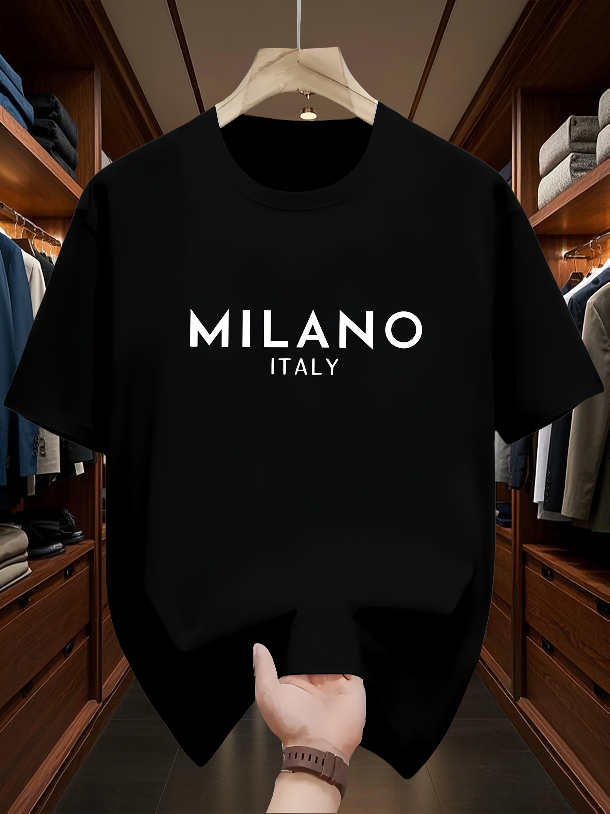 S-5XL Men's 100% Pure Cotton F - Street Fashion Milan のレビューと価格