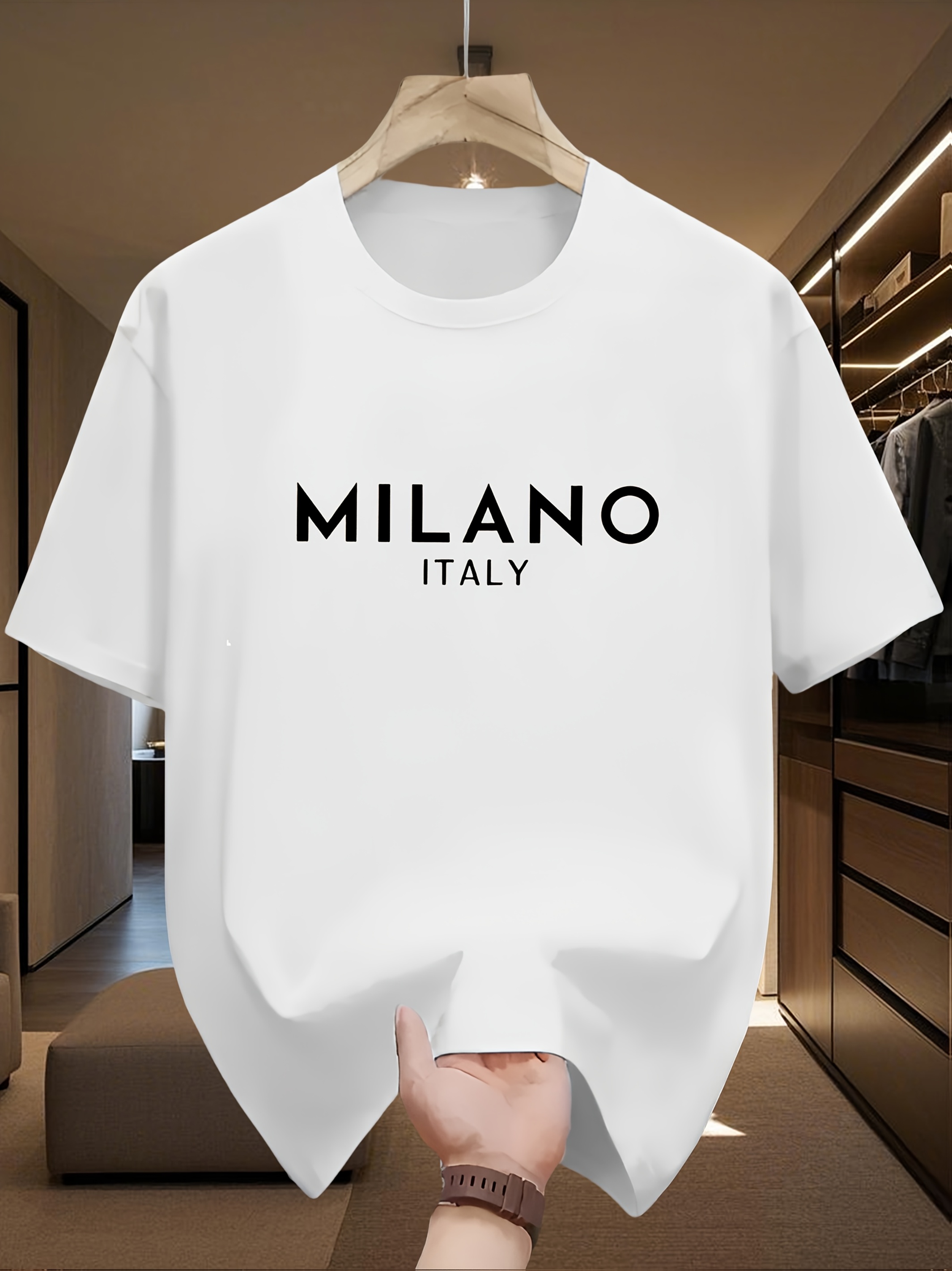 S-5XL Men's 100% Pure Cotton F - Street Fashion Milan のレビューと価格