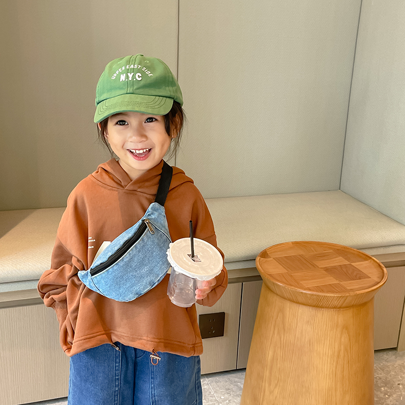 Fashion Denim Children's Waist - Street Fashion Boy のレビューと価格