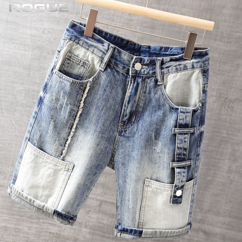Korean Fashion Jorts Hip Hop S - Street Fashion Korean のレビューと価格
