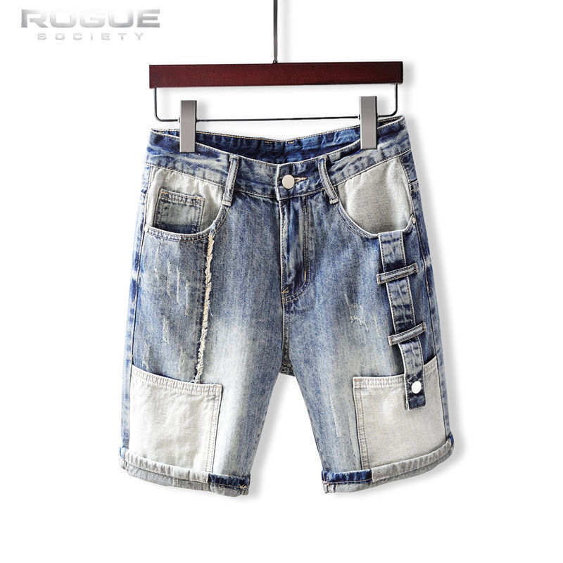 Korean Fashion Jorts Hip Hop S - Street Fashion Korean のレビューと価格