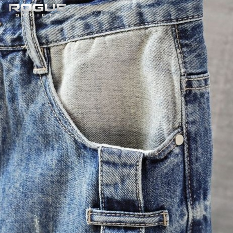 Korean Fashion Jorts Hip Hop S - Street Fashion Korean のレビューと価格