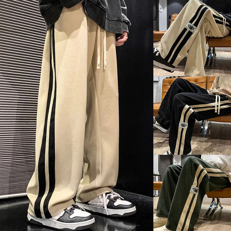 High Street Casual Pants Men W - Street Fashion Couple のレビューと価格