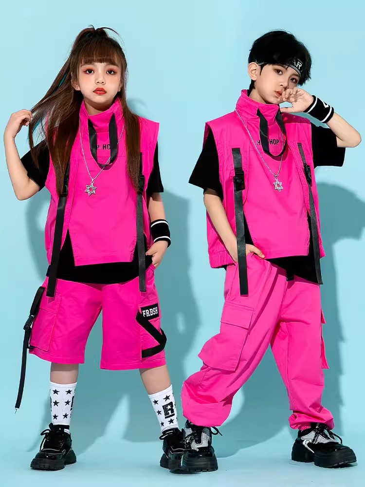 Children Hip Hop Costume Boys  - Street Fashion Boy のレビューと価格
