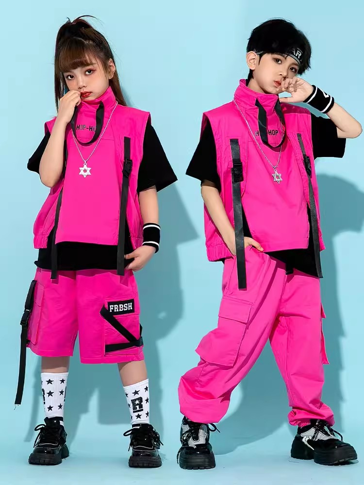 Children Hip Hop Costume Boys  - Street Fashion Boy のレビューと価格