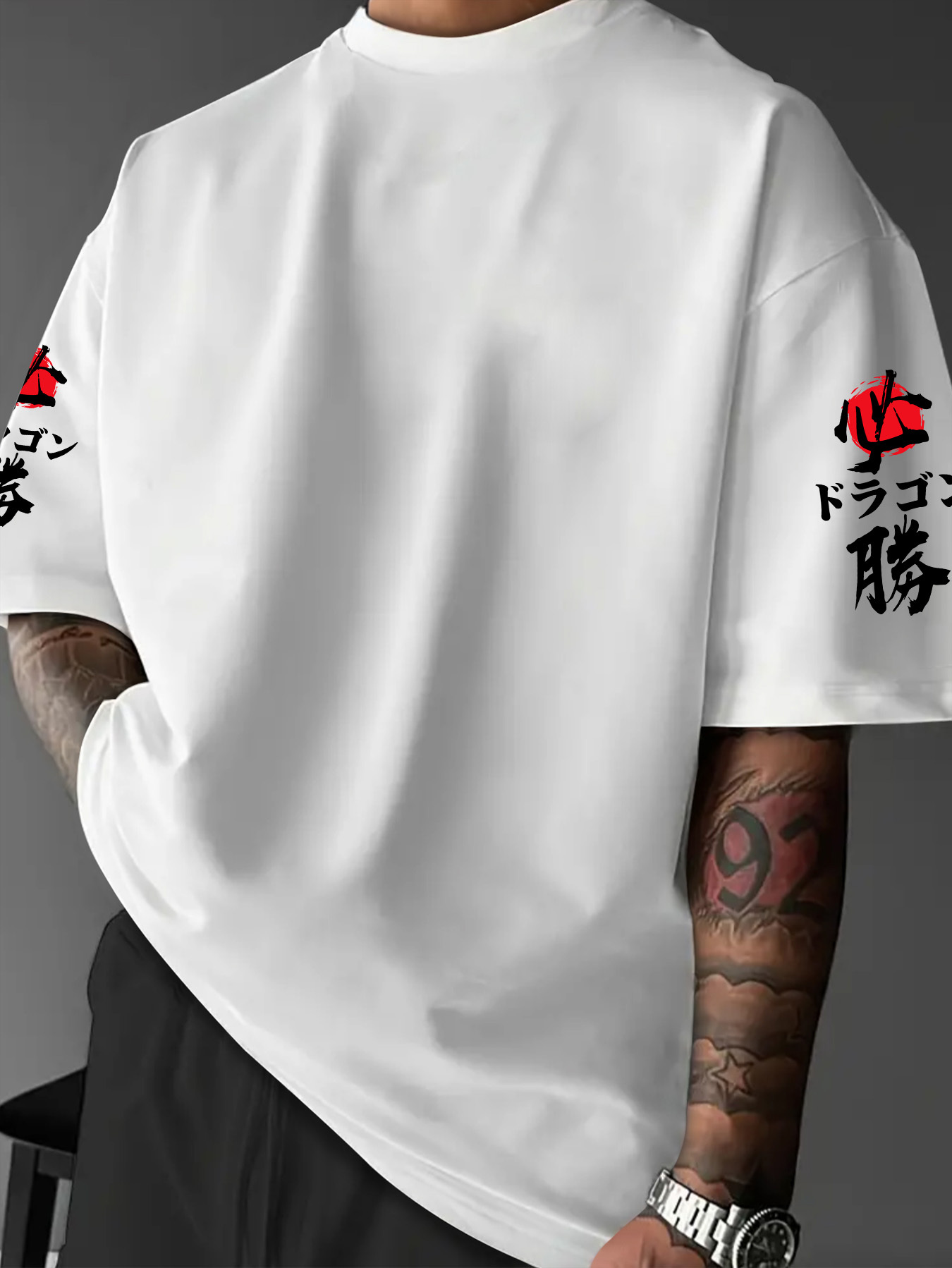 New Men Summer T-shirt  Street - Street Fashion Tokyo のレビューと価格