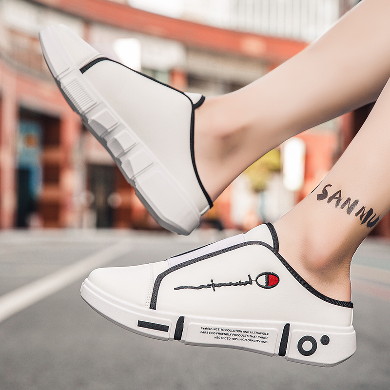 Men Slippers Outside Street St - Street Fashion Couple のレビューと価格