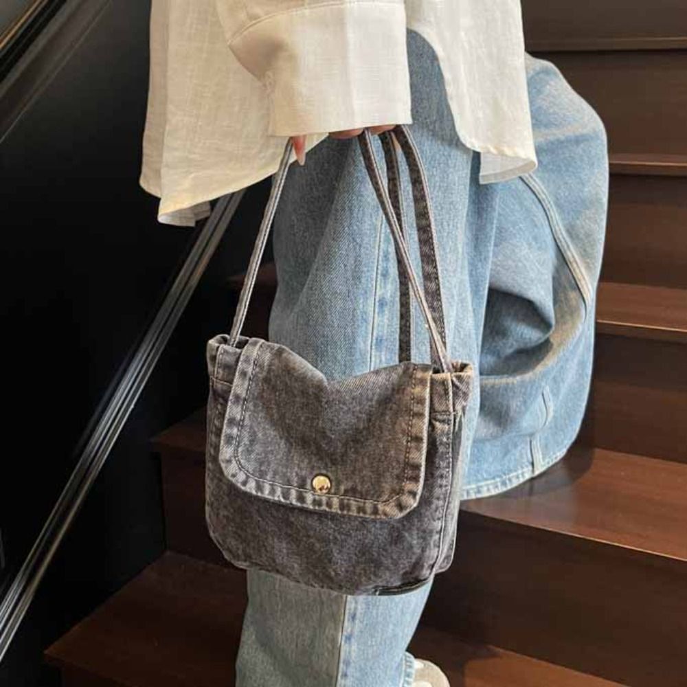 Fashionable Y2K Denim Canvas B - Street Fashion Boy のレビューと価格