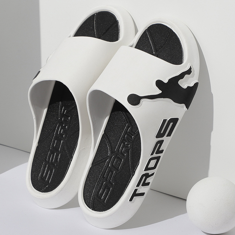 Fashion Men's Slippers PVC Sof - Street Fashion Couple のレビューと価格