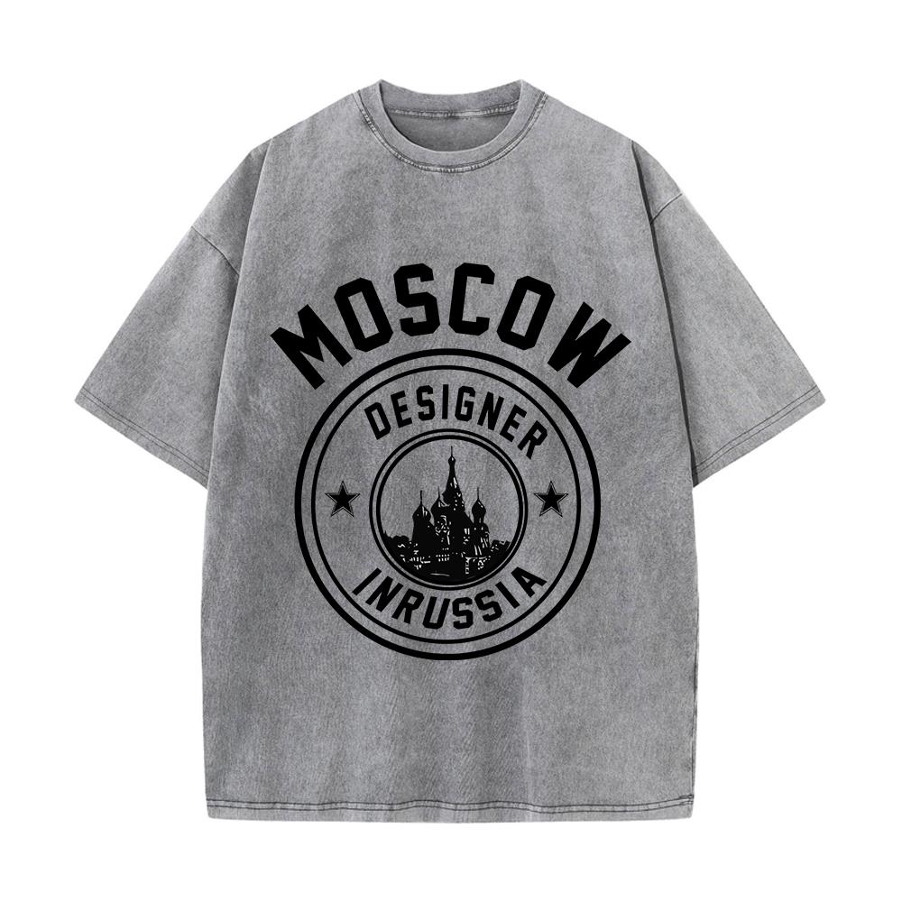 Woman Cotton Washed T-Shirts F - Street Fashion Russia のレビューと価格