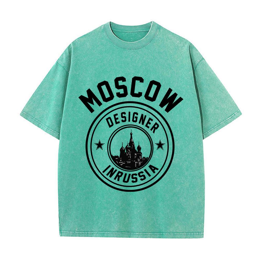 Woman Cotton Washed T-Shirts F - Street Fashion Russia のレビューと価格