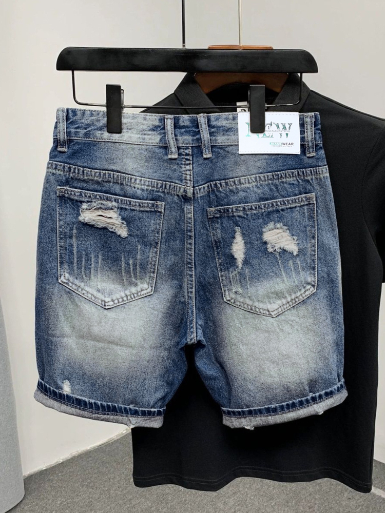 2026 Summer Ripped Straight Me - Street Fashion Korean のレビューと価格