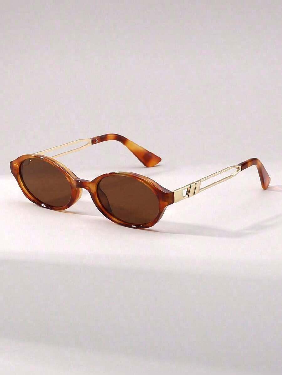 Vintage Oval Fashion Sunglasse - Street Fashion Vintage のレビューと価格
