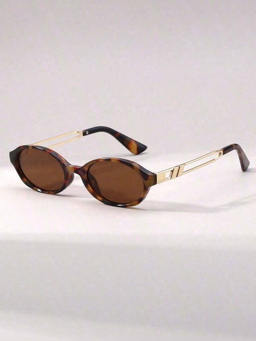 Vintage Oval Fashion Sunglasse - Street Fashion Vintage のレビューと価格