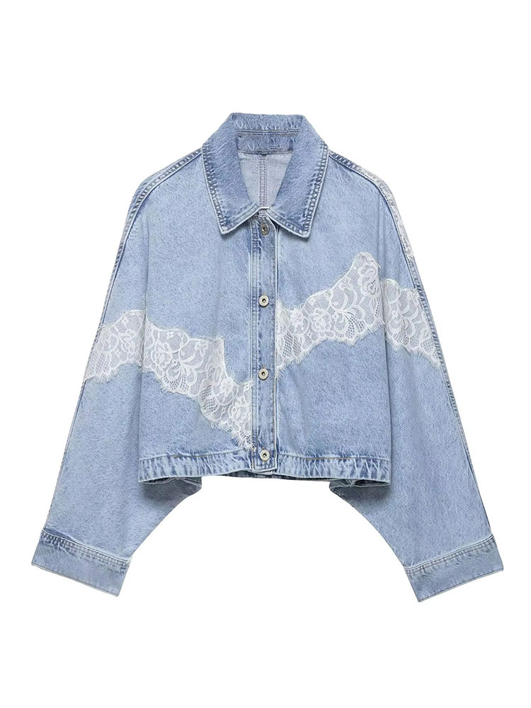 HH Elegant Women Blue Denim Ja - Street Fashion Vintage のレビューと価格