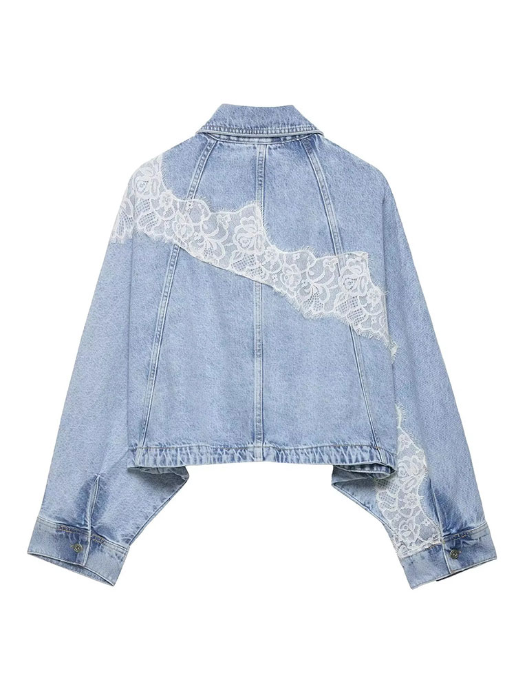 HH Elegant Women Blue Denim Ja - Street Fashion Vintage のレビューと価格