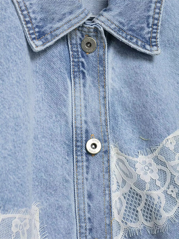 HH Elegant Women Blue Denim Ja - Street Fashion Vintage のレビューと価格