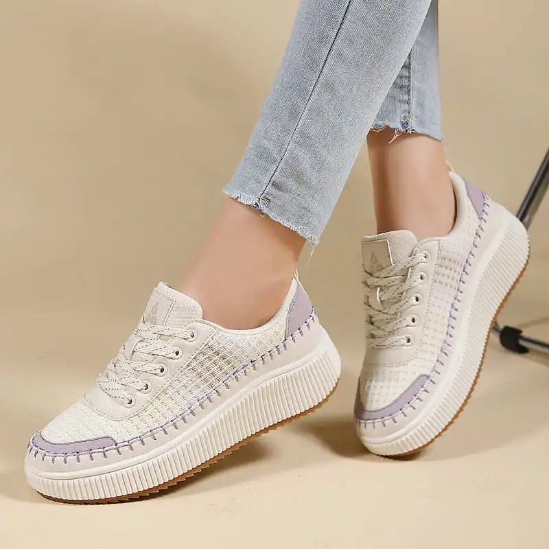Brown Shoes Woman Flats Autumn - Street Fashion Canada のレビューと価格