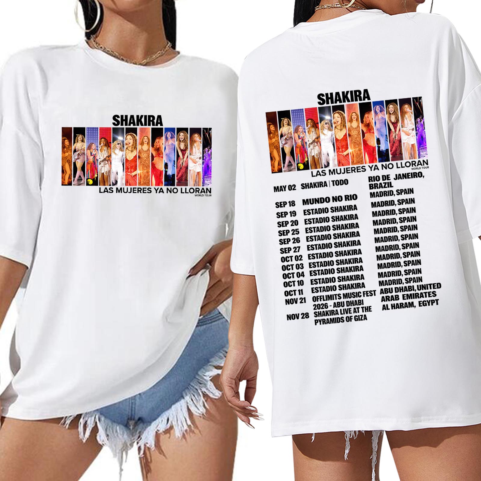 Shakira Las Mujeres Ya No Llor - Oversized Crewneck Fleece のレビューと価格