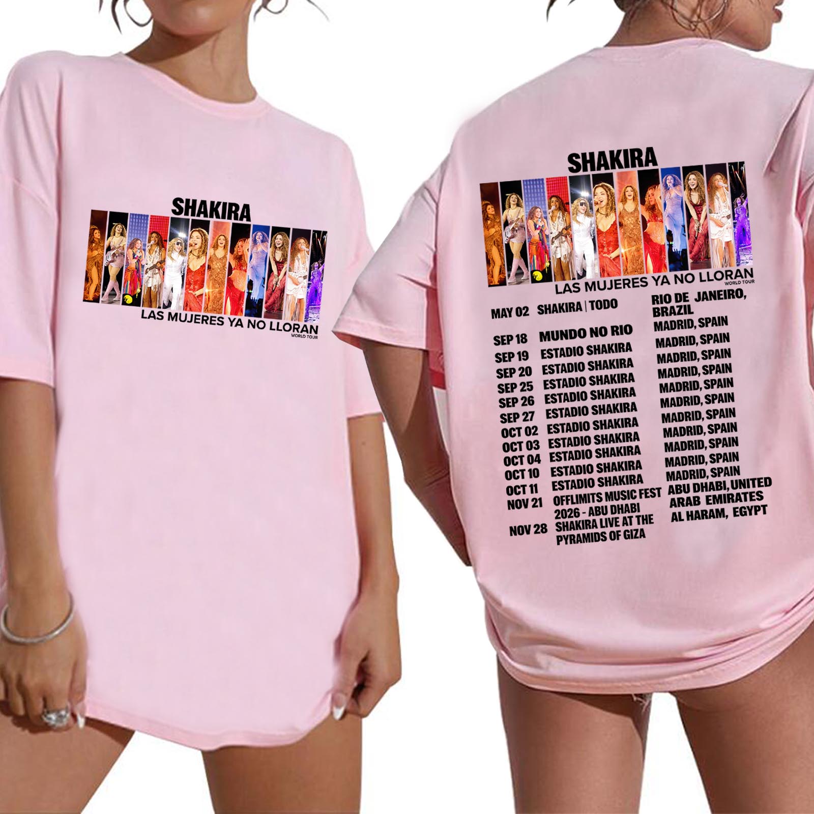 Shakira Las Mujeres Ya No Llor - Oversized Crewneck Fleece のレビューと価格