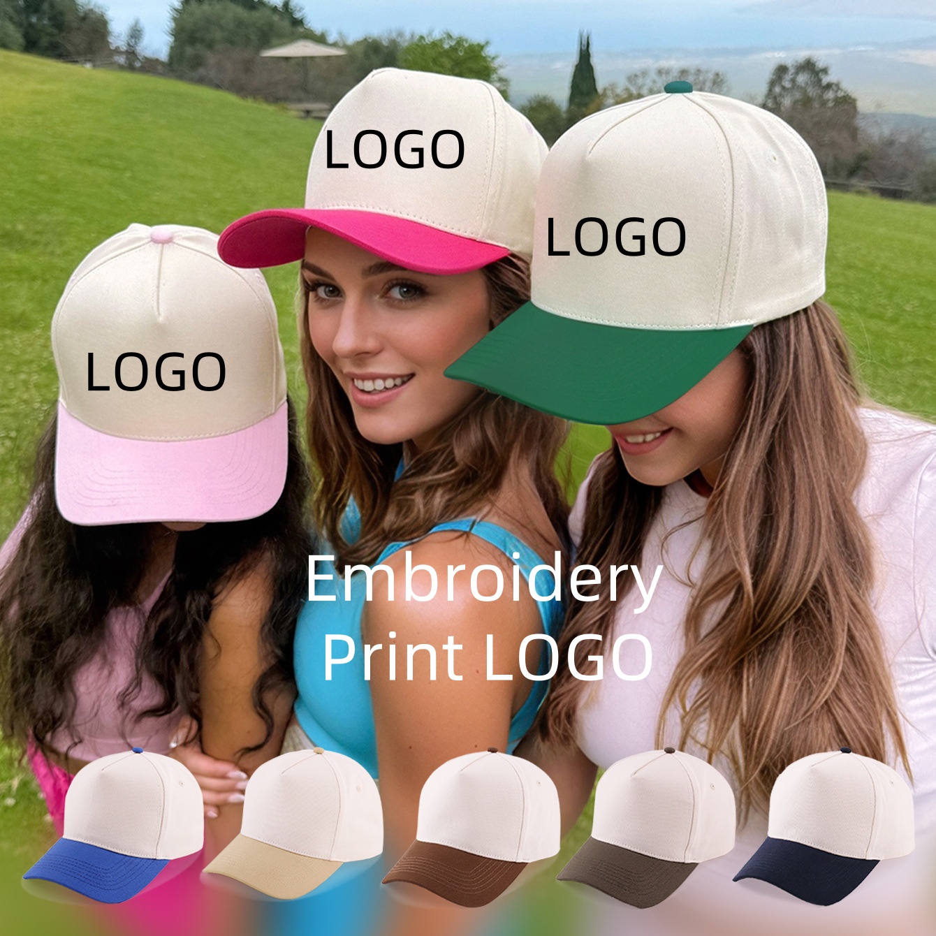5Panel Unisex Custom Embroider - Baseball Cap Fitted のレビューと価格