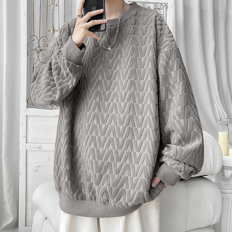 Trendy Oversize Men's Crew Nec - Oversized Crewneck Fleece のレビューと価格