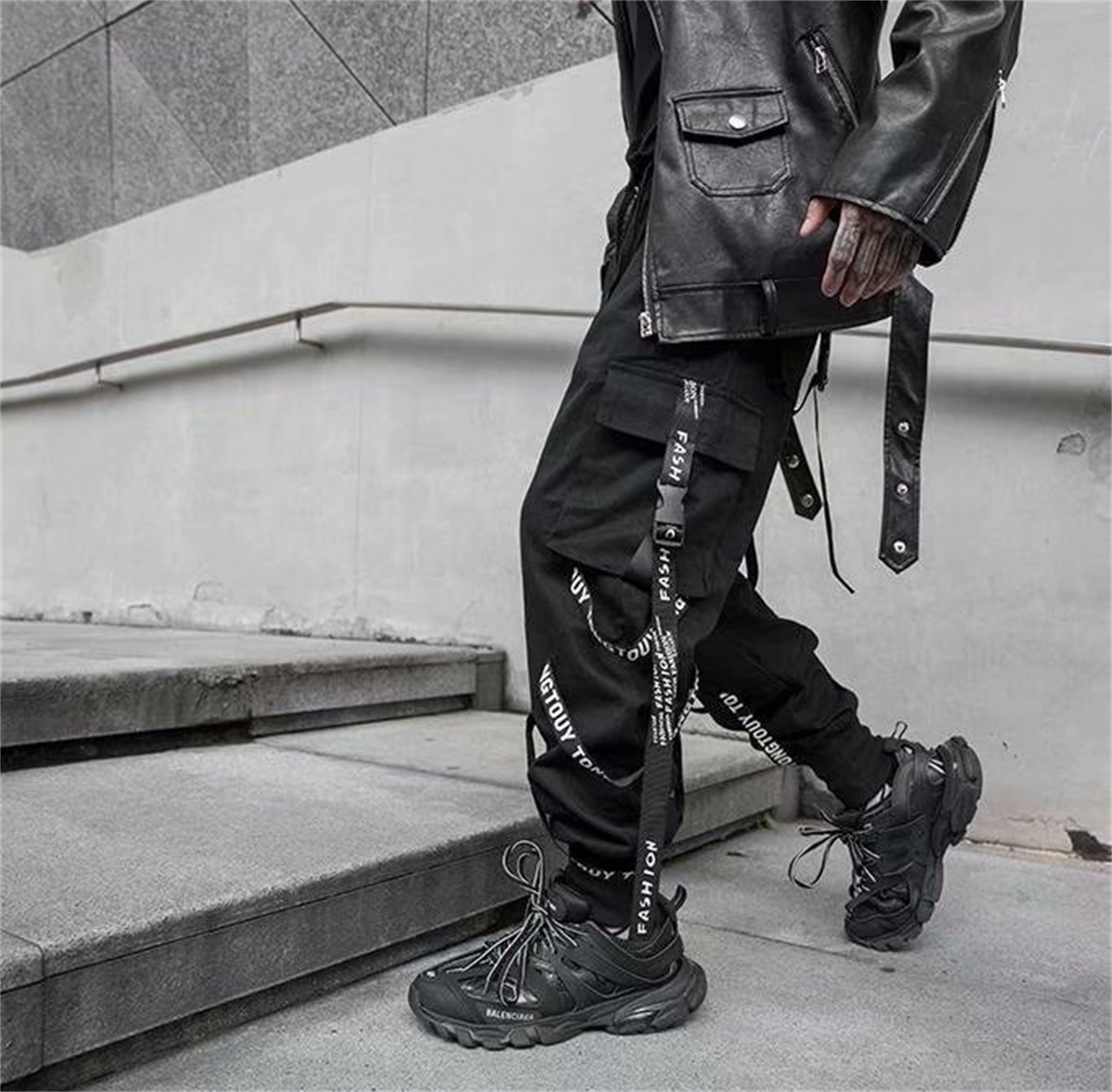 Fashion New Cargo Pants Men Jo - Street Fashion In Japanese のレビューと価格